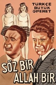 Poster Söz Bir Allah Bir 1933