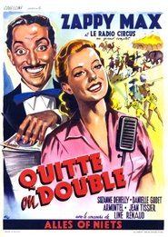 Poster Double or Quits 1952