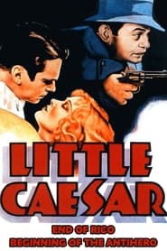 Poster Little Caesar: End of Rico, Beginning of the Antihero