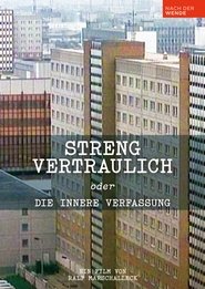 Poster Streng vertraulich oder Die innere Verfassung 1990