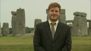Parks and Recreation in Europe: Andy at Stonehenge