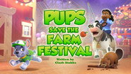 Pups Save the Farm Festival