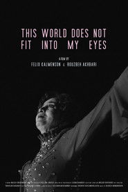 This world does not fit into my eyes