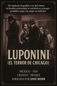 Poster Luponini (El terror de Chicago) 1935