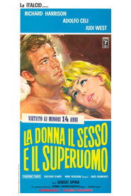 Poster La donna, il sesso e il superuomo