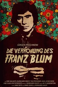 Poster The Brutalization of Franz Blum 1974
