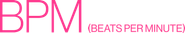 BPM (Beats per Minute) Logo