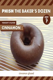 Poster Phish Baker's Dozen Night 7 Cinnamon 2017