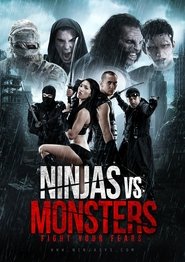 Poster Ninjas vs. Monsters