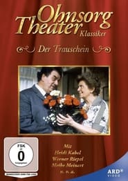 Poster Ohnsorg Theater - Der Trauschein 1986