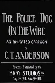Poster Police Dog on the Wire 1916