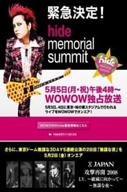 Poster X Japan - HIDE Memorial Summit