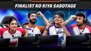 Finalist Ko Kiya Sabotage