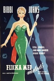 Poster Flicka med melodi 1954