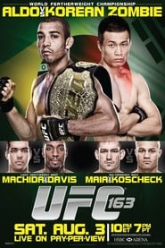 Poster UFC 163: Aldo vs Korean Zombie