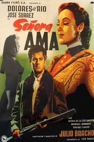 Poster Señora ama 1957