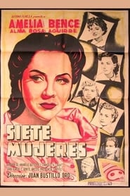 Poster Siete mujeres