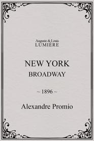Poster New York, Broadway 1896