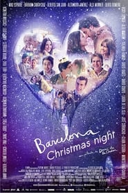 Poster Barcelona Christmas Night