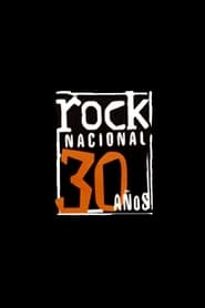 Poster 30 años de rock nacional
