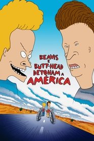 Pôster de Beavis e Butt-Head Detonam a América