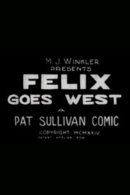 Poster Felix Goes West 1924