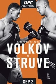 Poster UFC Fight Night 115: Volkov vs. Struve