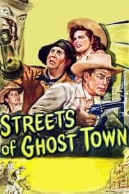 Poster Streets of Ghost Town 1950