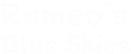 Romeo's Blue Skies Logo