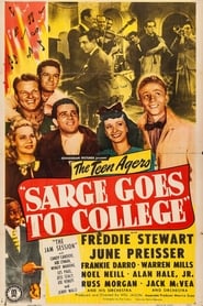 Poster Sarge Goes to College