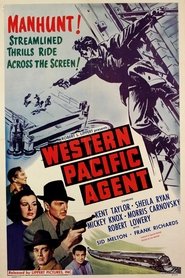Poster Western Pacific Agent 1950