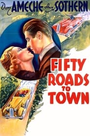 Fifty Roads to Town постер