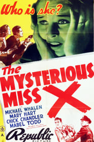 The Mysterious Miss X постер