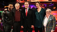 Arnold Schwarzenegger, Miranda Hart, Ronnie Corbett, Usher