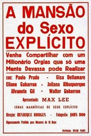 Poster A Mansão do Sexo Explícito 1985