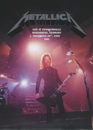 Poster Metallica - Live At Frankenhalle, Nuremberg, Germany - November 29th, 1992