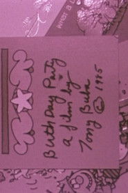 Poster Birthday Party 1985
