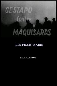 Poster Gestapo contre maquisards 1961