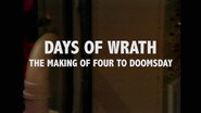 Days of Wrath: The Making of Four To Doomsday