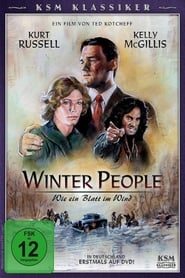 Poster Winter People - Wie ein Blatt im Wind