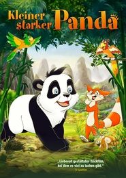 Poster Kleiner starker Panda