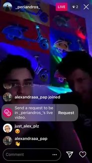Poster Live Periandroy me Stefo 2020