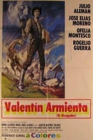 Poster Valentín Armienta, el vengador