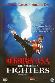 Poster Kickboxer USA - Die Nacht des Fighters