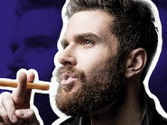 Joel Dommett: Pretending to Smoke with a Breadstick still
