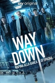 Poster Way down: rapina alla Banca di Spagna 2021