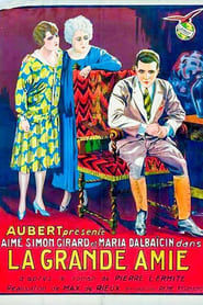 Poster La grande amie 1927