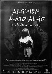 Poster Alguien mató algo 1999