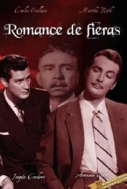 Poster Romance de fieras 1954