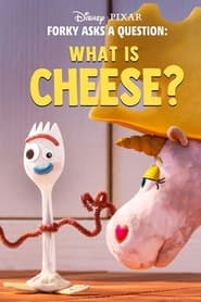 Poster Forky hat eine Frage - Was ist Käse?